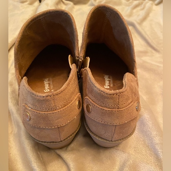 NWOT Dr. Scholl’s Bandit Tan Ankle Perforated Shoes Booties  Size 7.5 - Picture 4 of 6